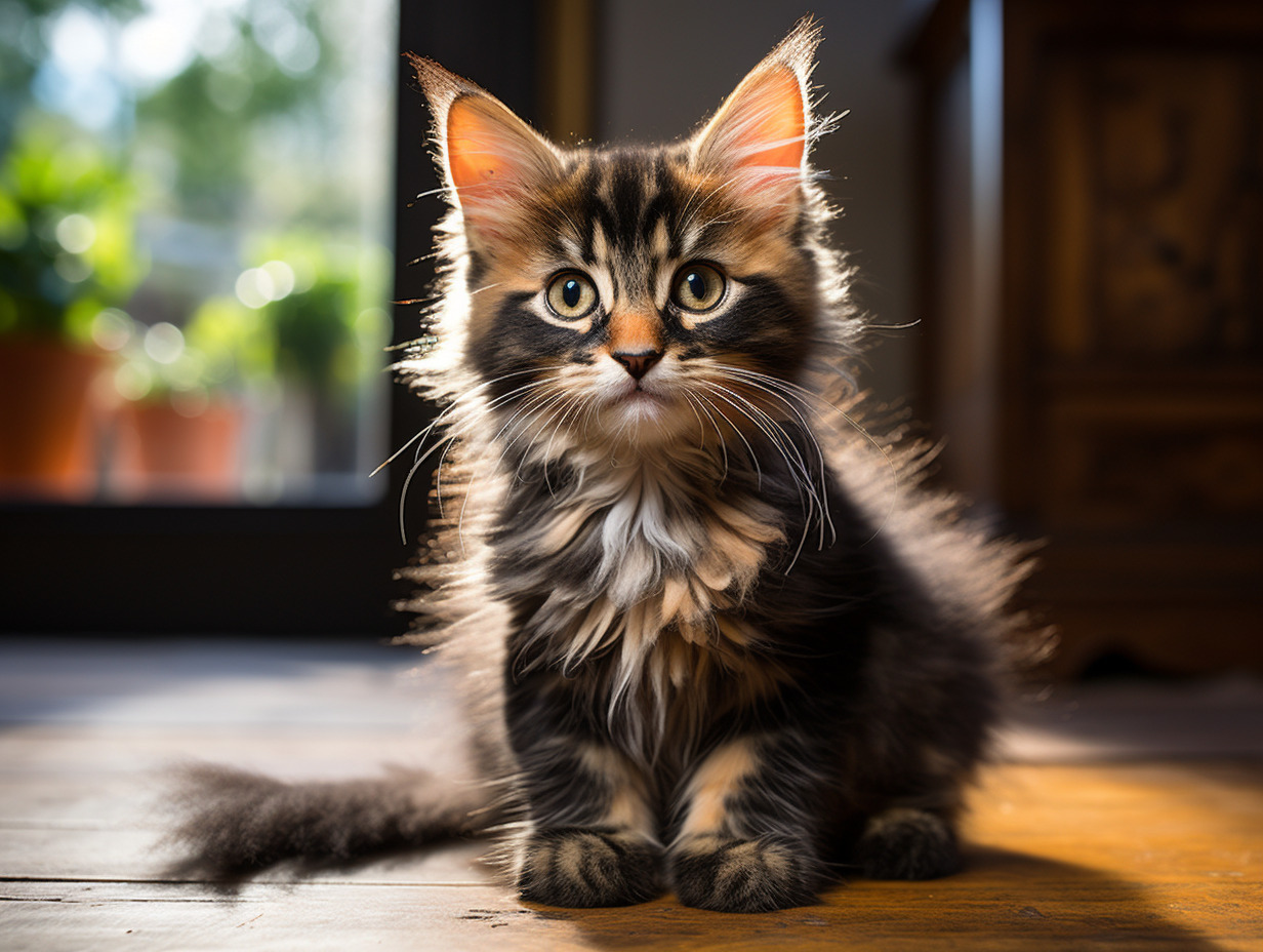 chat écaille de tortue