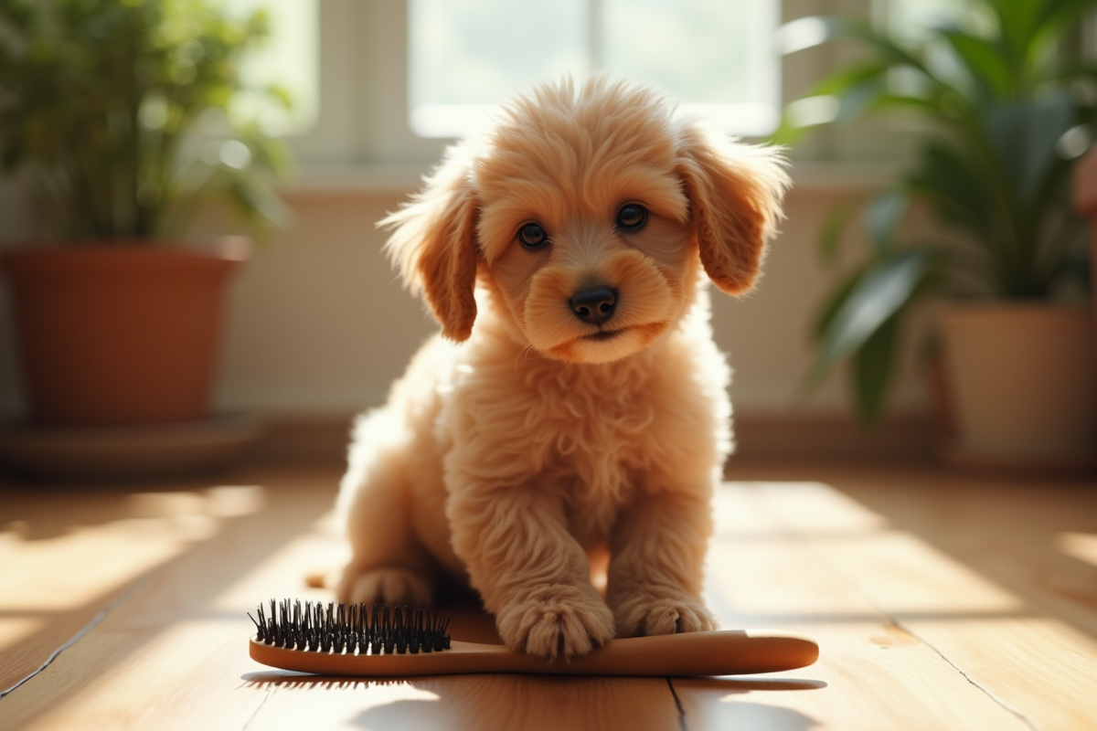 chiot toile