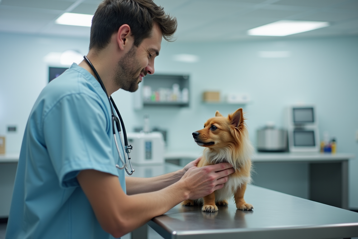 chien malade
