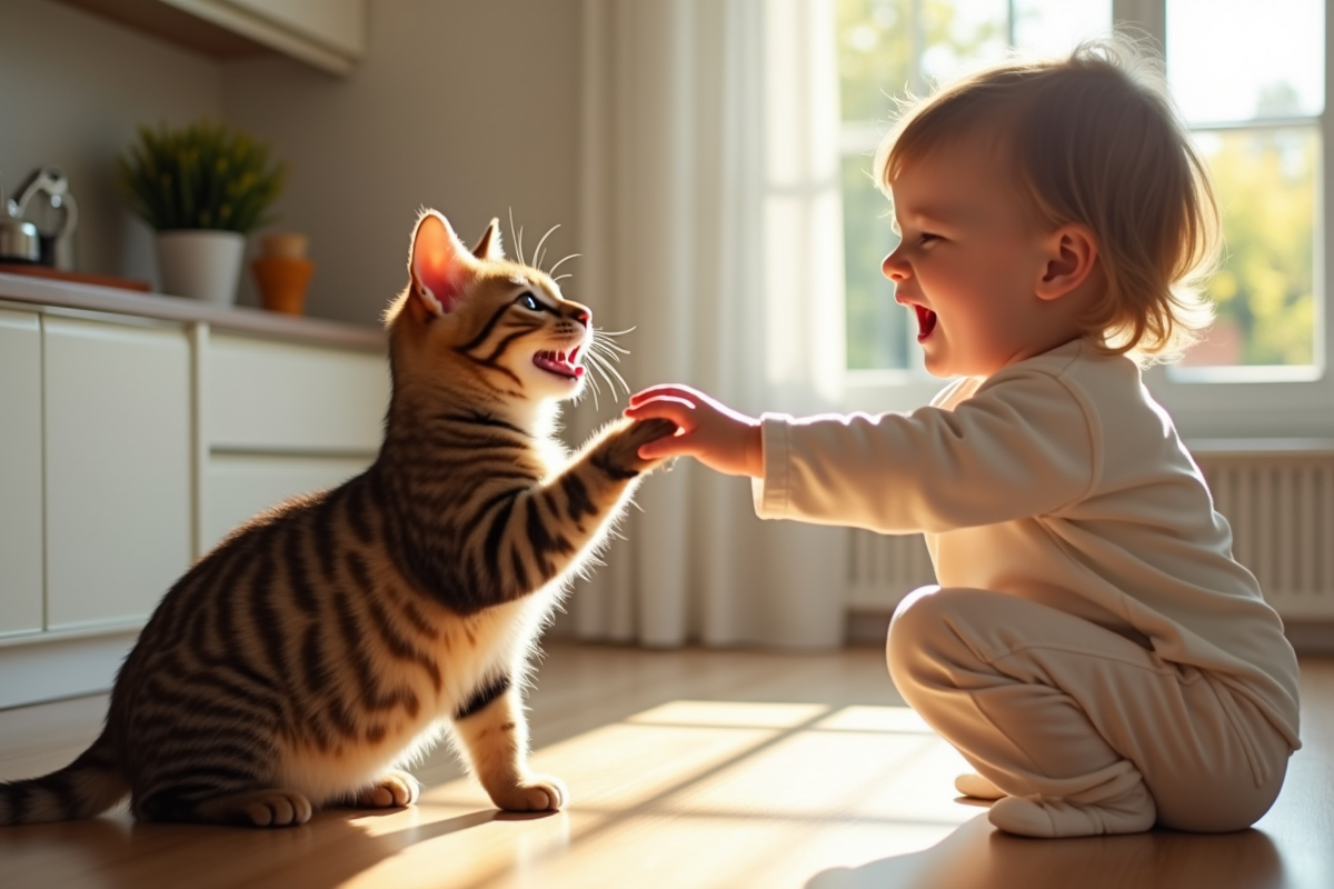 chat câlins
