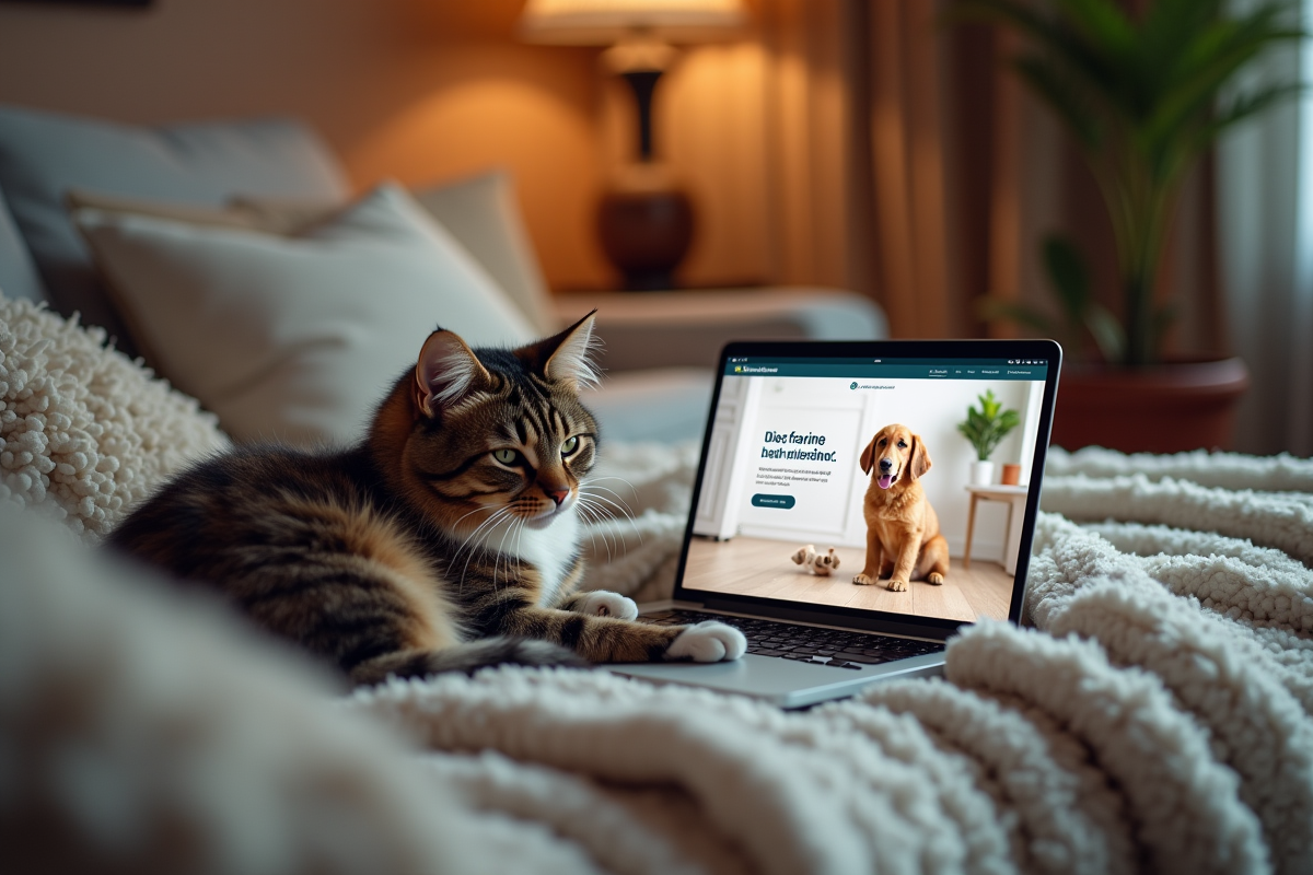 chat heureux
